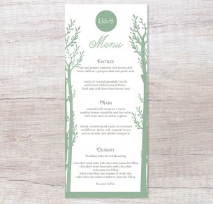 Endless forest menu