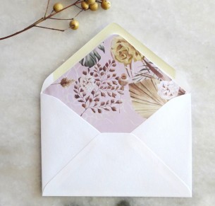 envelope liner thumberlina blush