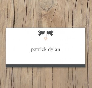 name game placecard