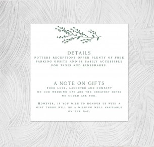 details card sage