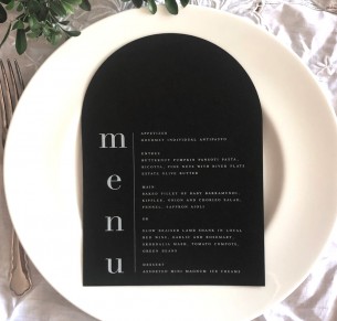 arch menu minimalist