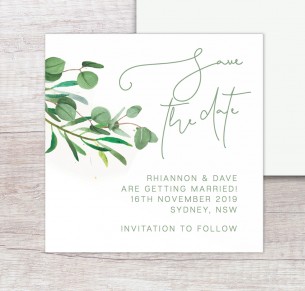 eucalypt fresh save the date