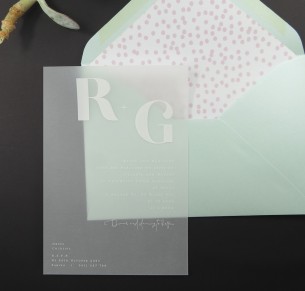 Vellum fusion invitation