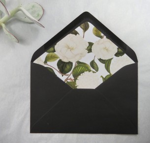 botanical whites envelope liner