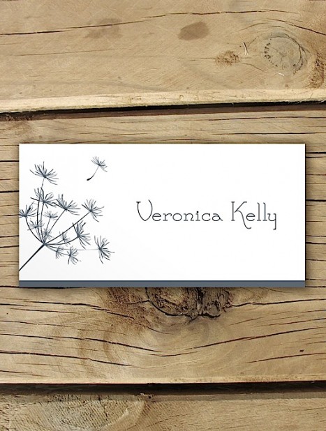 dandelion days placecard