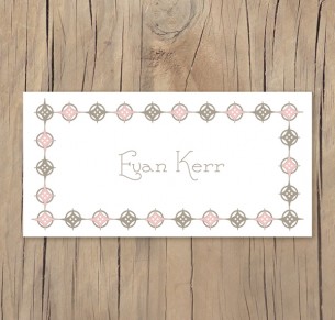 orchid delight placecard