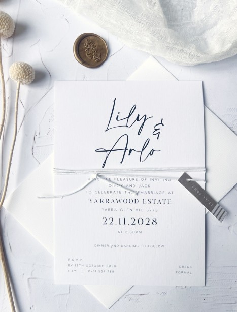 new! lily cheaper wedding invitation