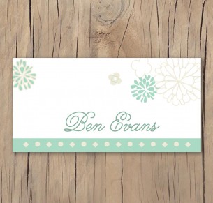 vintage lace laser cut placecard