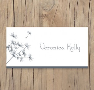 dandelion days placecard