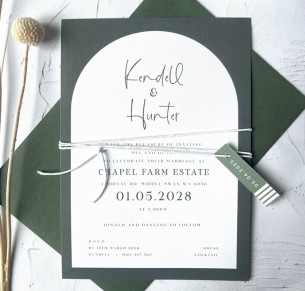 new! Kendell cheaper wedding invitation